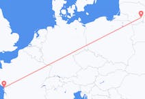 Flyreiser fra Vilnius, Litauen til La Rochelle, Frankrike