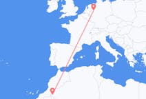 Flyreiser fra Tindouf, Algerie til Münster, Tyskland
