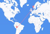 Flights from La Paz, Bolivia to Stavanger, Norway