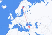 Flights from Adana, Turkey to Vaasa, Finland