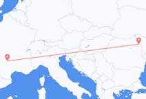 Fly fra Aurillac til Iași