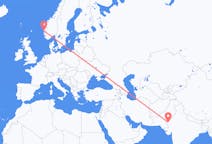 Flüge von Jaisalmer, Indien nach Bergen, Norwegen