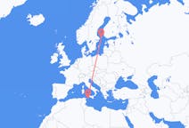 Flyreiser fra Pantelleria, til Mariehamn