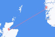 Flights from Bergen to Inverness