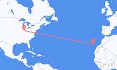 Flyrejser fra Indianapolis til La Palma