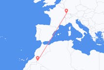 Flyg från Tindouf, Algeriet till Mulhouse, Schweiz