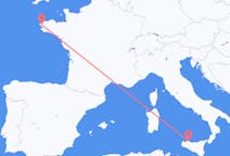 Flights from Brest, France to Palermo, Italy