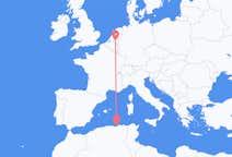 Flyg från Jijel, Algeriet till Eindhoven, Nederländerna