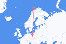 Flyg från Wroclaw, Polen till Tromsö, Norge