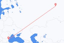 Vols depuis la ville de Khanty-Mansiysk vers la ville de Varna