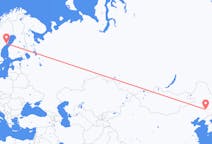 Flyrejser fra Changchun, Kina til Umeå, Sverige