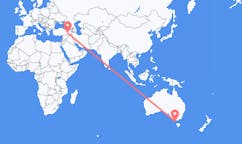 Flyreiser fra King Island, Australia til Batman, Tyrkia