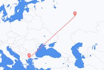 Flyg från Kazan, Ryssland till Kavala, Grekland