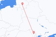 Vluchten van Chisinau naar Kaunas
