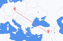 Vols de Mardin, Turquie pour Prague, Tchéquie