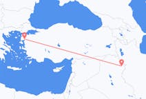 Loty z As-Sulajmanijja, Irak z Edremit, Turcja