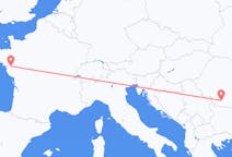 Flyrejser fra Craiova, Rumænien til Nantes, Frankrig