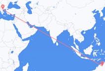 Flights from Kununurra, Australia to Thessaloniki, Greece