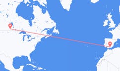 Flights from Brandon, Canada to Granada, Spain