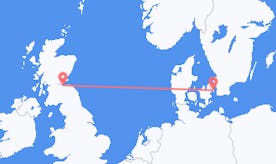Flights from Scotland to Denmark