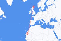 Vols d’Atar, Mauritanie pour Aberdeen, Écosse