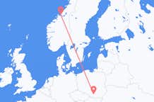 Fly fra Ørland til Kraków