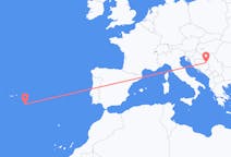 เที่ยวบิน จาก ทูซล่า, บอสเนียและเฮอร์เซโกวีนา ไปยัง Santa Maria, โปรตุเกส
