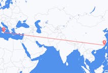 Flyg från Fuzhou, Kina till Catania, Kina