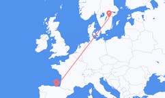 Flights from Linköping, Sweden to Bilbao, Spain
