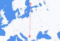 Flights from Turku, Finland to Skopje, Republic of North Macedonia