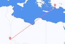 Flyrejser fra Djanet, Algeriet til Dalaman, Tyrkiet