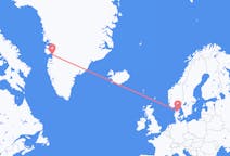 Flights from Aalborg, Denmark to Ilulissat, Greenland