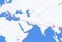 Flights from Loikaw, Myanmar (Burma) to Catania, Italy