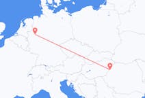 Vluchten van Oradea, Roemenië naar Dortmund, Duitsland