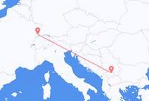 Vluchten van Pristina, Kosovo naar Bazel, Zwitserland