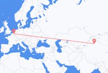 Flyreiser fra Ürümqi, Kina til Brussel, Belgia