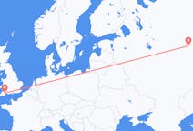 ตั๋วเครื่องบินจากเมืองKirovไปยังเมืองเอ็กซิเตอร์