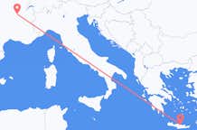 Flights from Heraklion to Lyon