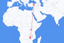 Flyreiser fra Harare, Zimbabwe til Gaziantep, Tyrkia
