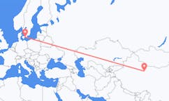 Flyreiser fra Dunhuang, Kina til Malmö, Sverige