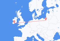 Flyreiser fra Szymany, Szczytno fylke, Polen til Kork, Irland
