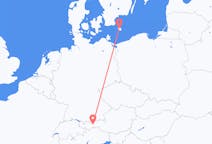 Flights from Innsbruck, Austria to Bornholm, Denmark