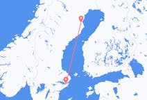 Vols de Stockholm, Suède à Skelleftå, Suède