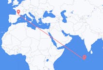Flights from Gan, Maldives to Toulouse, France