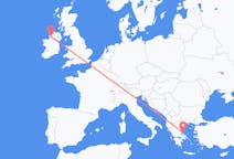 Flights from Skiathos, Greece to Donegal, Ireland