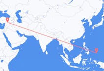 Flyrejser fra Koror, Palau til Sanliurfa, Tyrkiet