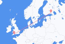 Flights from Lappeenranta, Finland to Exeter, the United Kingdom