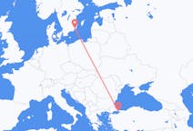 Flüge von Istanbul, die Türkei nach Kalmar, Schweden