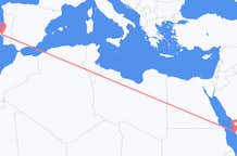Flyreiser fra Jidda, Saudi-Arabia til Lisboa, Portugal