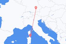 出发地 意大利出发地 奧里維亞目的地 德国慕尼黑的航班